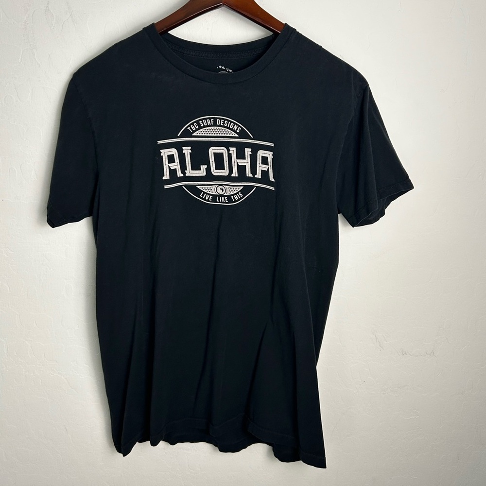 Aloha T&C Surf Design shirt Size Large
